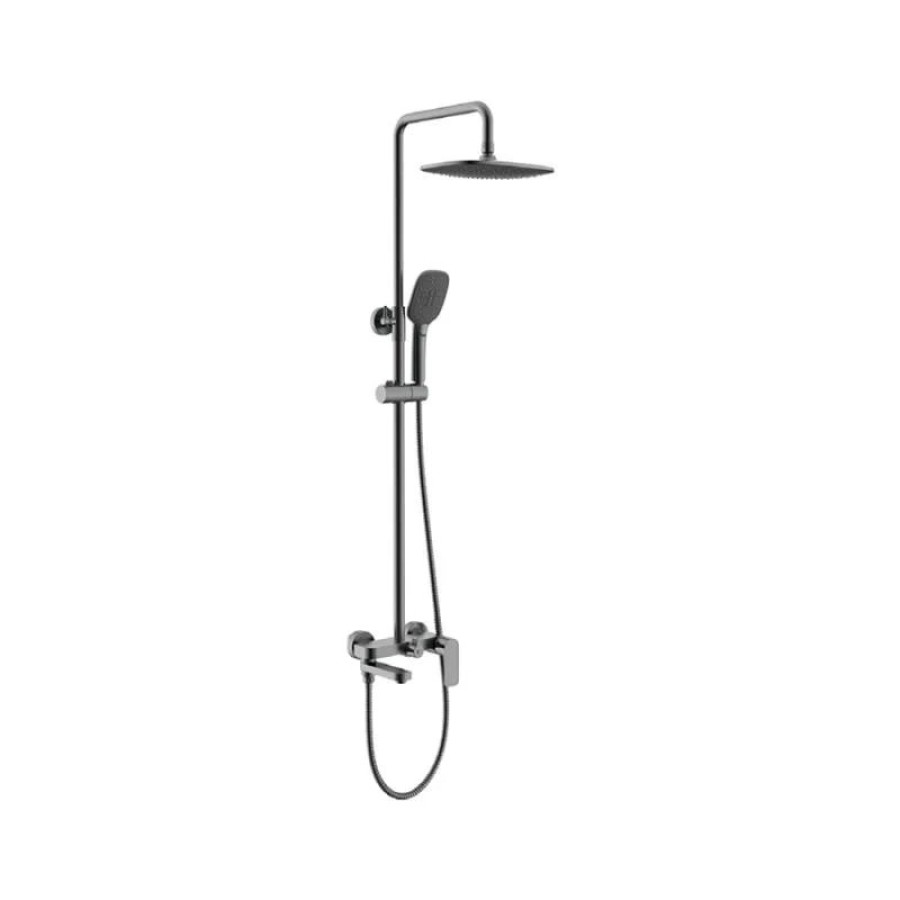 Душевая стойка со смесителем Gappo G48-9 G2448-9 Графит, черный