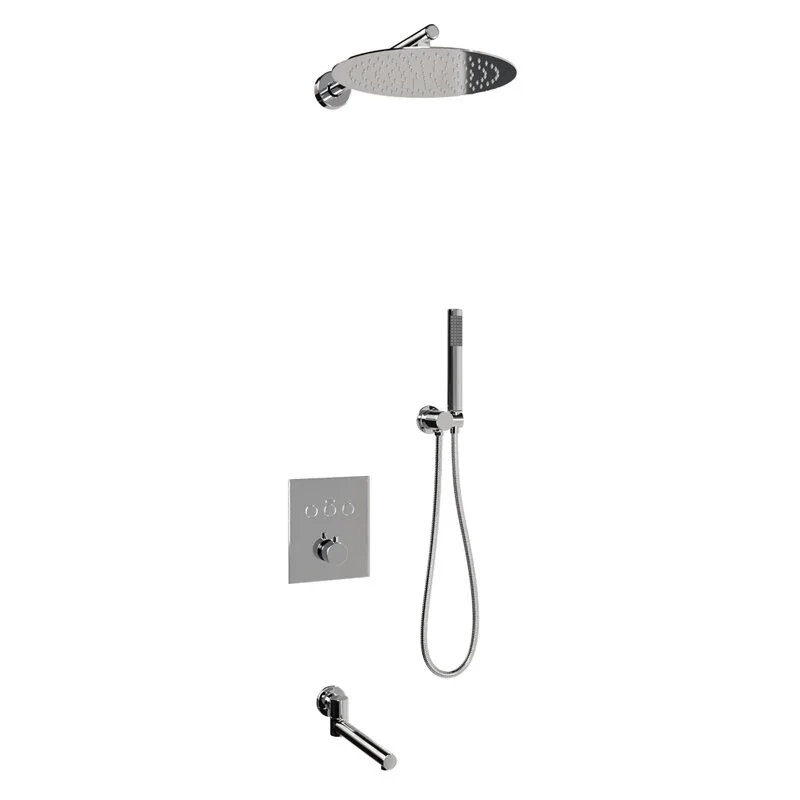 Душевая система RGW Shower Panels 511408370-01 SP-370, скрытый монтаж, с изливом, хром Душевая система RGW Shower Panels 511408370-01 SP-370, скрытый монтаж, с изливом, хром