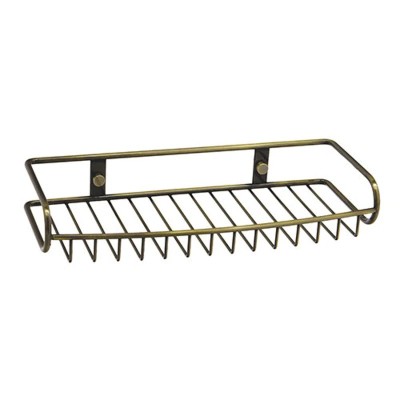 Полка корзина WasserKRAFT Exter K-1611 Светлая бронза