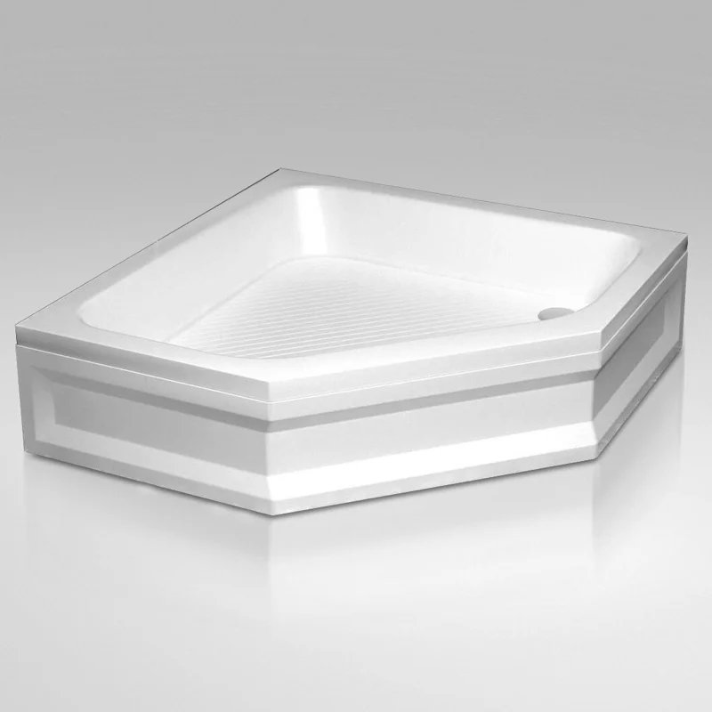 Душевой поддон RGW BT/CL-S 100 х 100 см, трапеция, акриловый, белый, 16180500-51 Душевой поддон RGW BT/CL-S 100 х 100 см, трапеция, акриловый, белый, 16180500-51