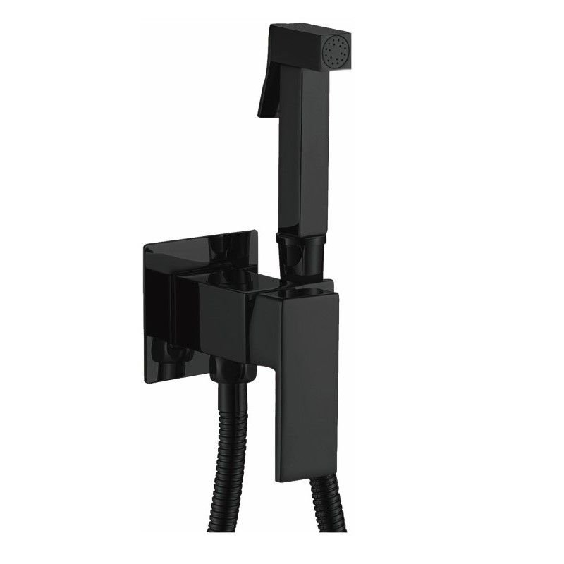 Гигиенический душ со смесителем Haiba HB5512-7, черный Гигиенический душ со смесителем Haiba HB5512-7, черный