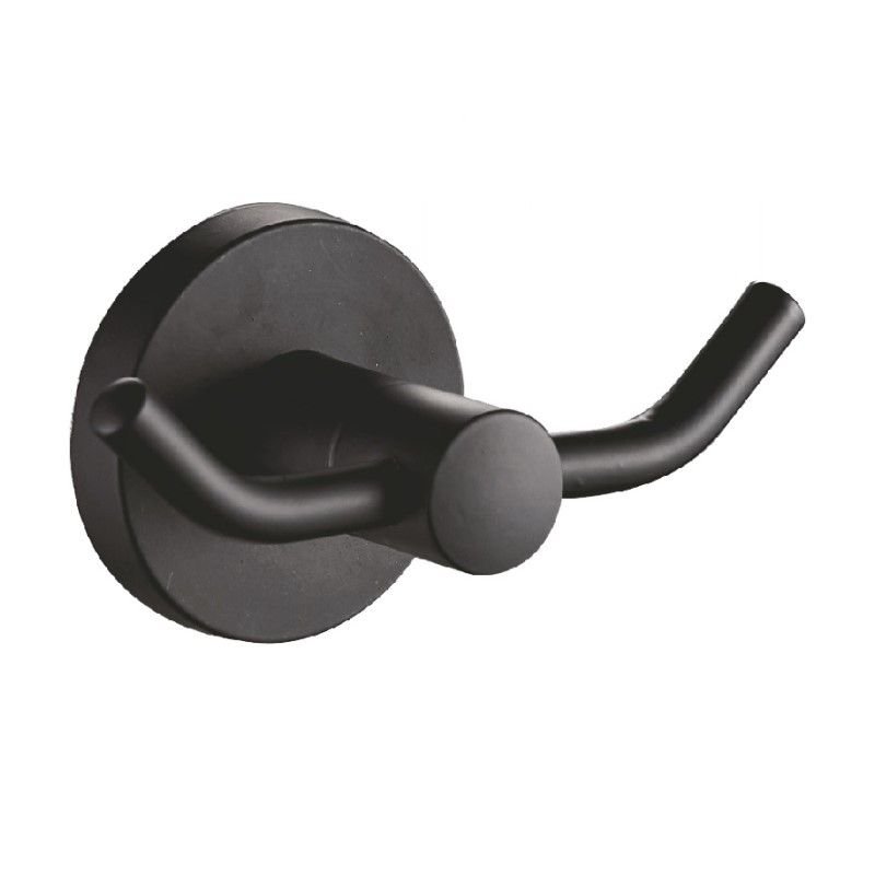 Крючок для ванной комнаты Haiba HB8705-2, черный Крючок для ванной комнаты Haiba HB8705-2, черный