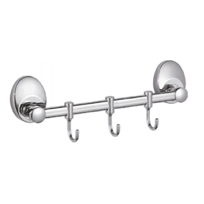 Планка с крючками для полотенец Haiba HB1615-3, хром Планка с крючками для полотенец Haiba HB1615-3, хром