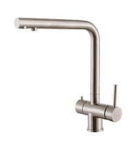 Смеситель для кухни Haiba HB70304-1, сталь