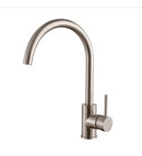 Смеситель для кухни Haiba HB70304-3, сталь