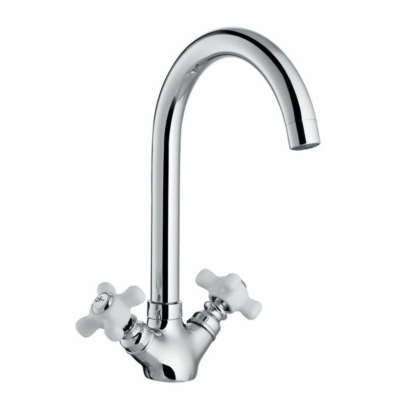 Смеситель для кухни Haiba HB4118, хром Смеситель для кухни Haiba HB4118, хром