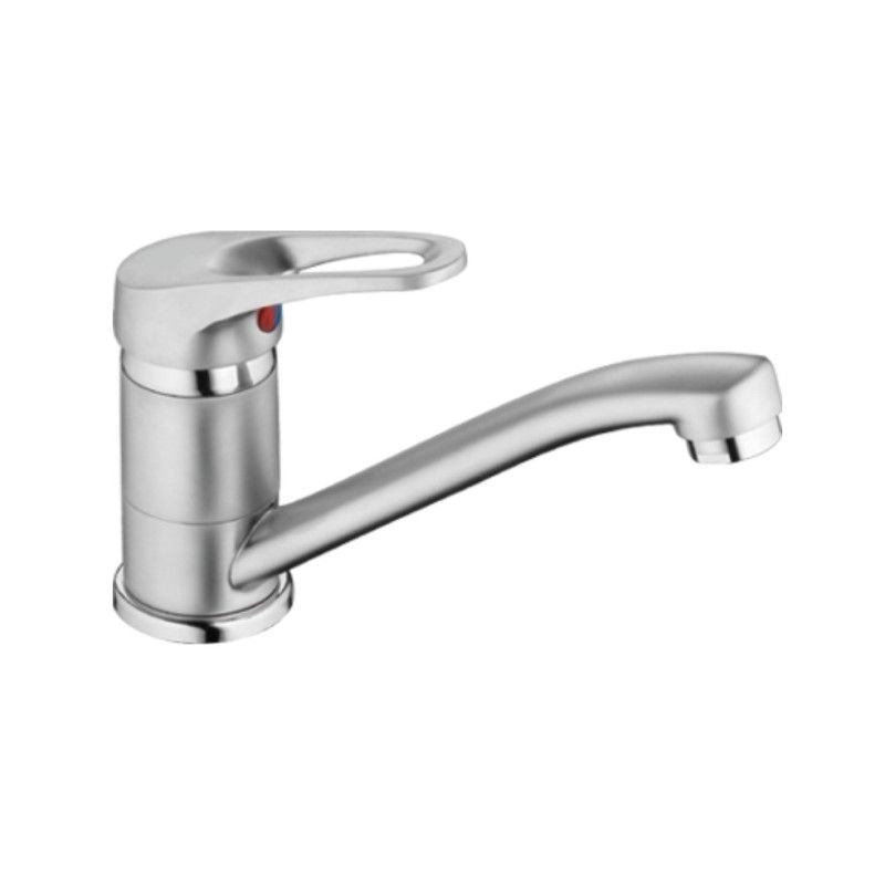 Смеситель для кухни Haiba HB4513-1, серый Смеситель для кухни Haiba HB4513-1, серый