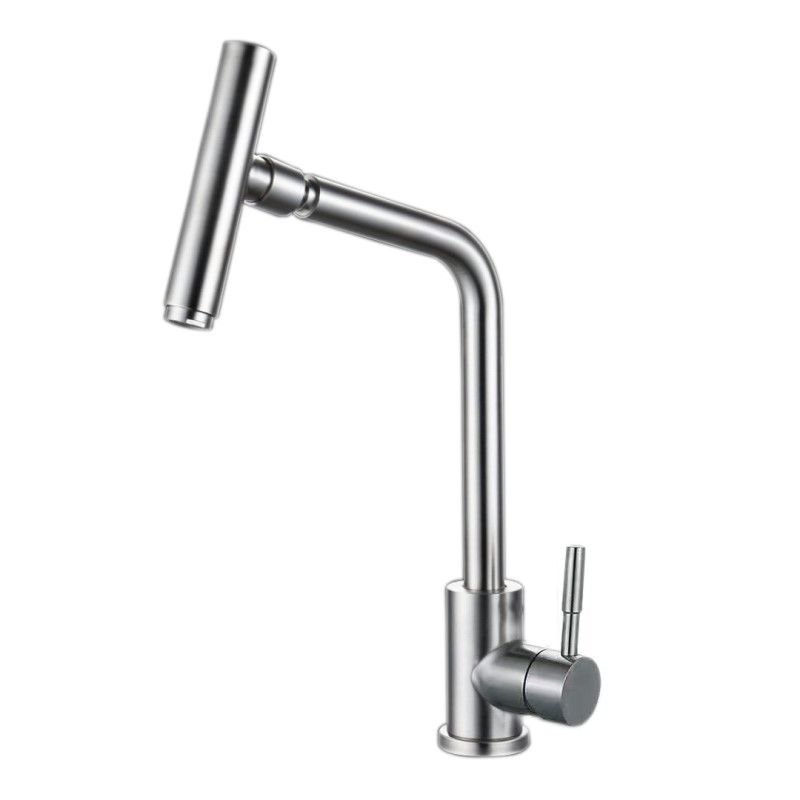 Смеситель для кухни Haiba HB73304-1, сталь Смеситель для кухни Haiba HB73304-1, сталь