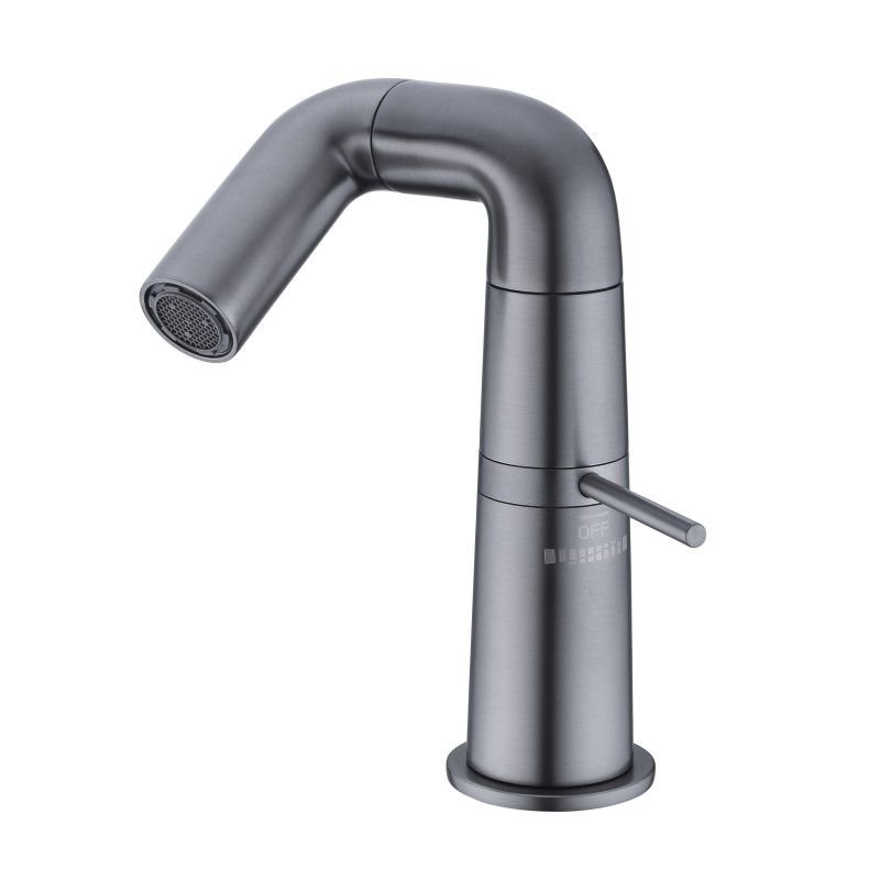 Смеситель для раковины Haiba HB10813-3, пепельный Смеситель для раковины Haiba HB10813-3, пепельный