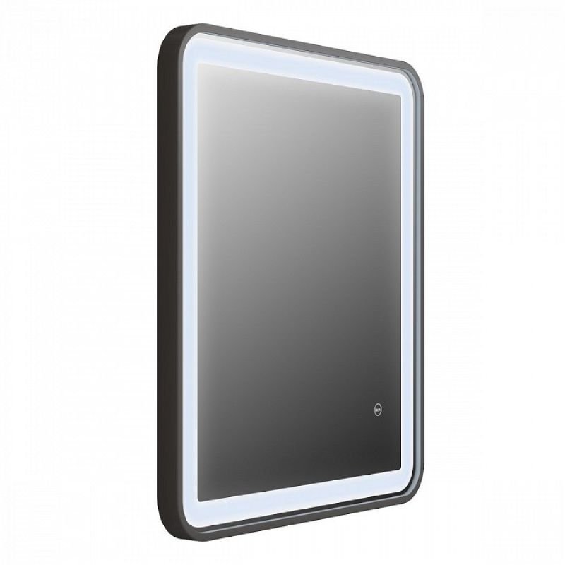 Зеркало Iddis Cloud 60 с подсветкой Черный матовый Зеркало Iddis Cloud 60 с подсветкой Черный матовый