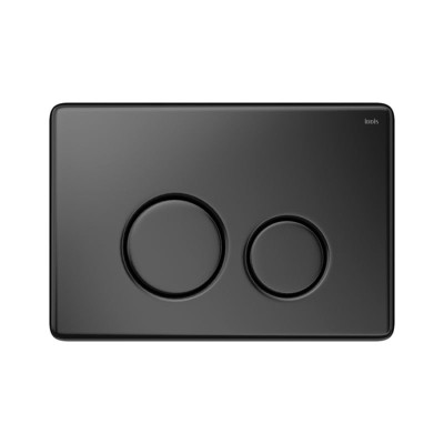 Клавиша смыва Iddis Unisteel UNS01MBi77 Черная матовая