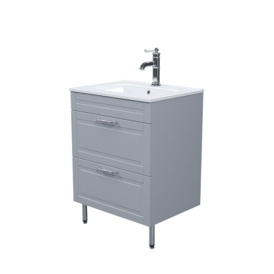 Тумба с раковиной Iddis Oxford 60 OXF60L0I95K Светло...