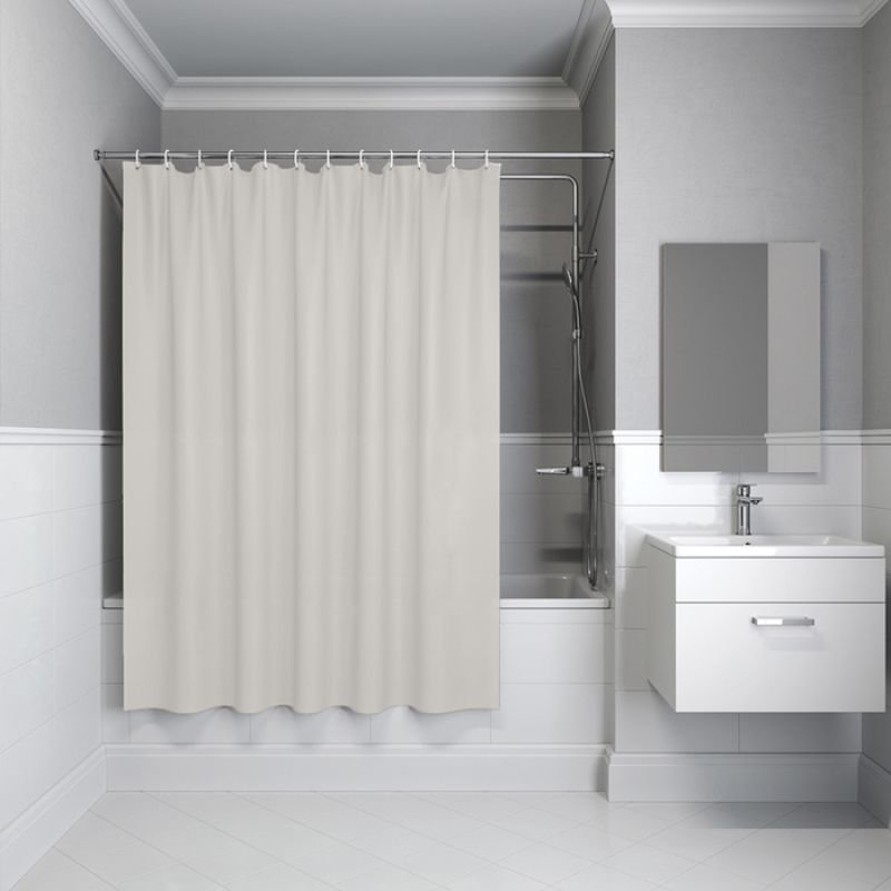 Штора для ванны Iddis Base 180х200 BS02P18i11 Бежевая Штора для ванны Iddis Base 180х200 BS02P18i11 Бежевая