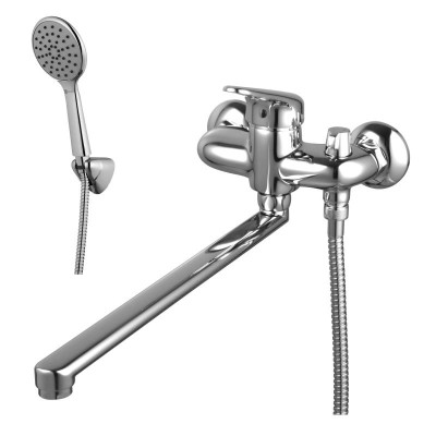 Смеситель для ванны с душем Lemark Luna LM4117C унив...