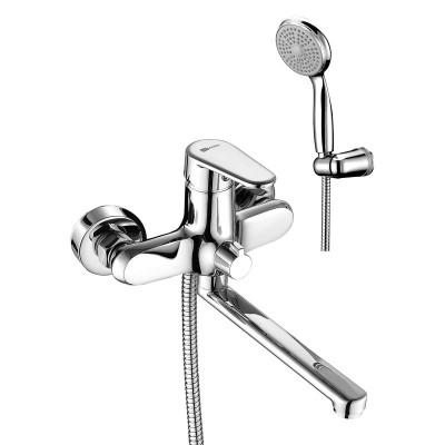 Смеситель для ванны с душем Lemark Point LM0317C уни...