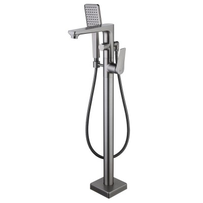 Смеситель для ванны с душем Lemark Bronx LM3744GM Гр...