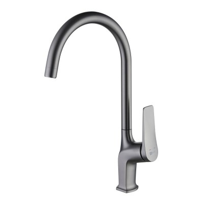 Смеситель для кухни Lemark Bronx LM3705GM Графит