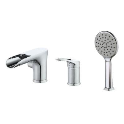 Смеситель на борт ванны Lemark Omega LM3145C Хром