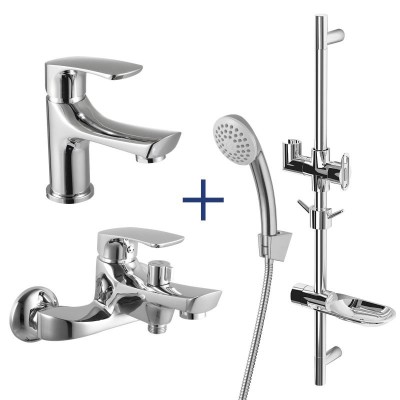 Комплект смесителей Lemark Plus Shape LM1780C Хром