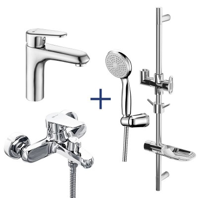 Комплект смесителей Lemark Point LM0380C Хром