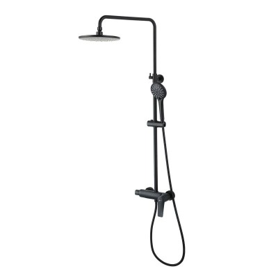 Душевая система Lemark Bronx LM3760BL Черная