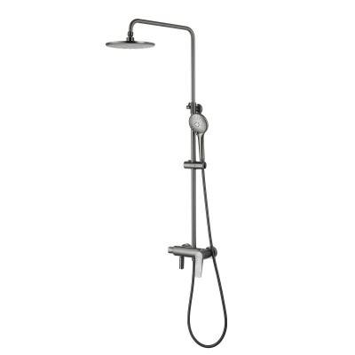 Душевая система Lemark Bronx LM3762GM Графит