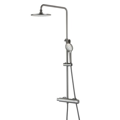 Душевая система Lemark Bronx LM3770GM Графит