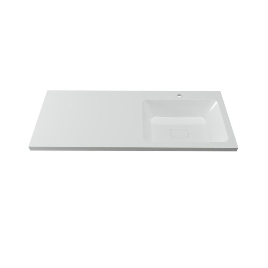 Раковина Madera Kamilla 120 R 4627173210010 на стиральную машину Белая