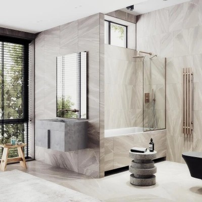 Шторка на ванну Maybah Glass MGV-126-2у 440x1400 в у...