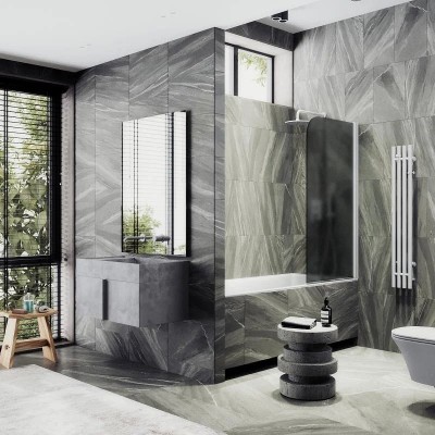 Шторка на ванну Maybah Glass MGV-614-1 600x1400 пово...