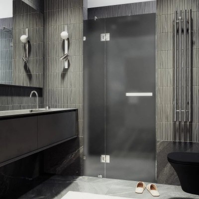 Душевая дверь MaybahGlass с добором на петлях 1950*1...