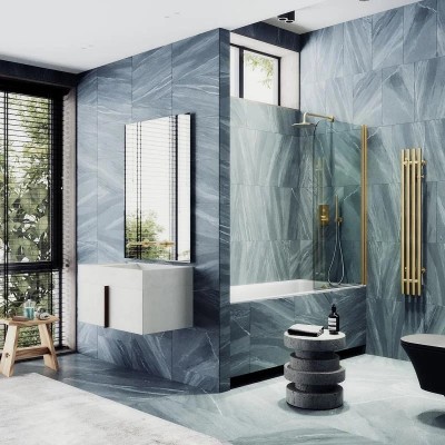 Шторка на ванну Maybah Glass MGV-597-3 500x1400 пово...