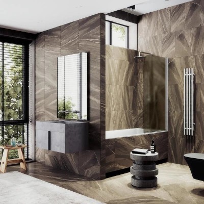 Шторка на ванну Maybah Glass MGV-607-5 500x1400 пово...