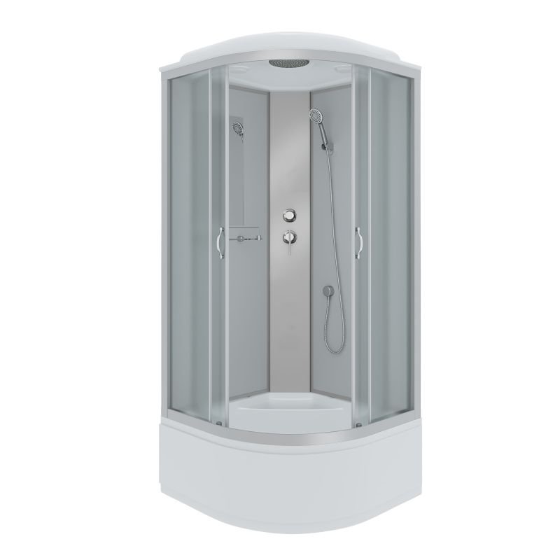 Душевая кабина NIAGARA Classic NG-2307-14 (800х800х2150) высокий поддон(40см) стекло МАТОВОЕ 4 места Душевая кабина NIAGARA Classic NG-2307-14 (800х800х2150) высокий поддон(40см) стекло МАТОВОЕ 4 места