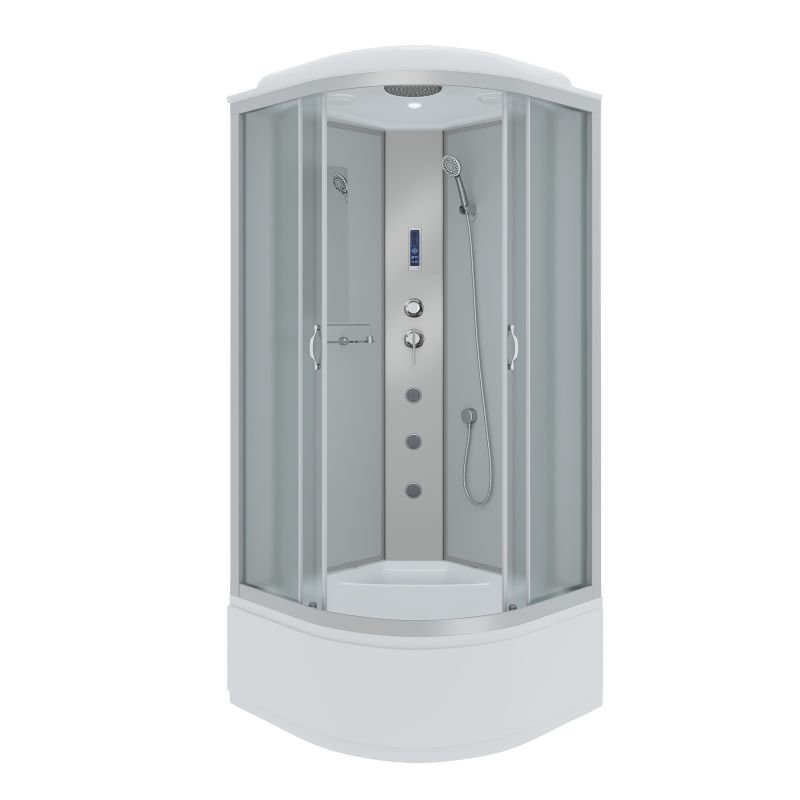Душевая кабина NIAGARA Classic NG-2307-14F (800х800х2150) высокий поддон(40см) стекло МАТОВОЕ 4 места Душевая кабина NIAGARA Classic NG-2307-14F (800х800х2150) высокий поддон(40см) стекло МАТОВОЕ 4 места