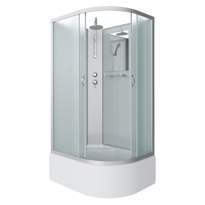 Душевая кабина NIAGARA Classic NG-2310-14LBKT (1200х800х2100-2400) высокий поддон(40см) стекло МАТОВОЕ 4 места Душевая кабина NIAGARA Classic NG-2310-14LBKT (1200х800х2100-2400) высокий поддон(40см) стекло МАТОВОЕ 4 места