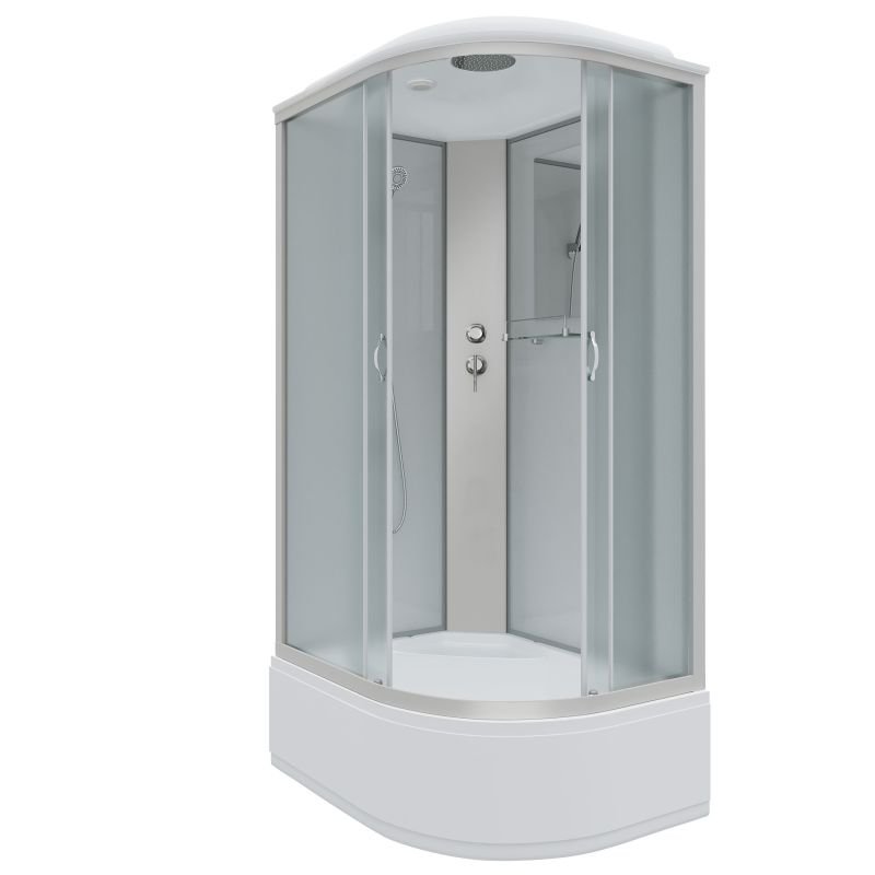 Душевая кабина NIAGARA Classic NG-2310-14L (1200х800х2150) высокий поддон(40см) стекло МАТОВОЕ 4 места Душевая кабина NIAGARA Classic NG-2310-14L (1200х800х2150) высокий поддон(40см) стекло МАТОВОЕ 4 места