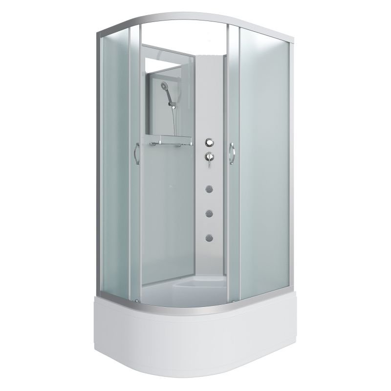 Душевая кабина NIAGARA Classic NG-2310-14RBKG (1200х800х2000) высокий поддон(40см) стекло МАТОВОЕ 4 места Душевая кабина NIAGARA Classic NG-2310-14RBKG (1200х800х2000) высокий поддон(40см) стекло МАТОВОЕ 4 места
