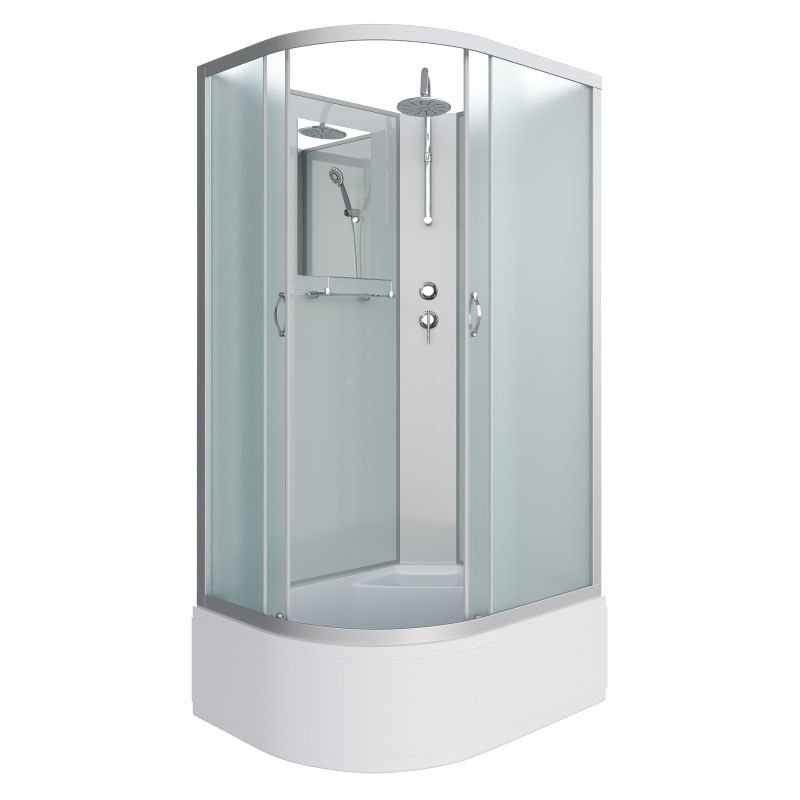 Душевая кабина NIAGARA Classic NG-2310-14RBKT (1200х800х2100-2400) высокий поддон(40см) стекло МАТОВОЕ 4 места Душевая кабина NIAGARA Classic NG-2310-14RBKT (1200х800х2100-2400) высокий поддон(40см) стекло МАТОВОЕ 4 места