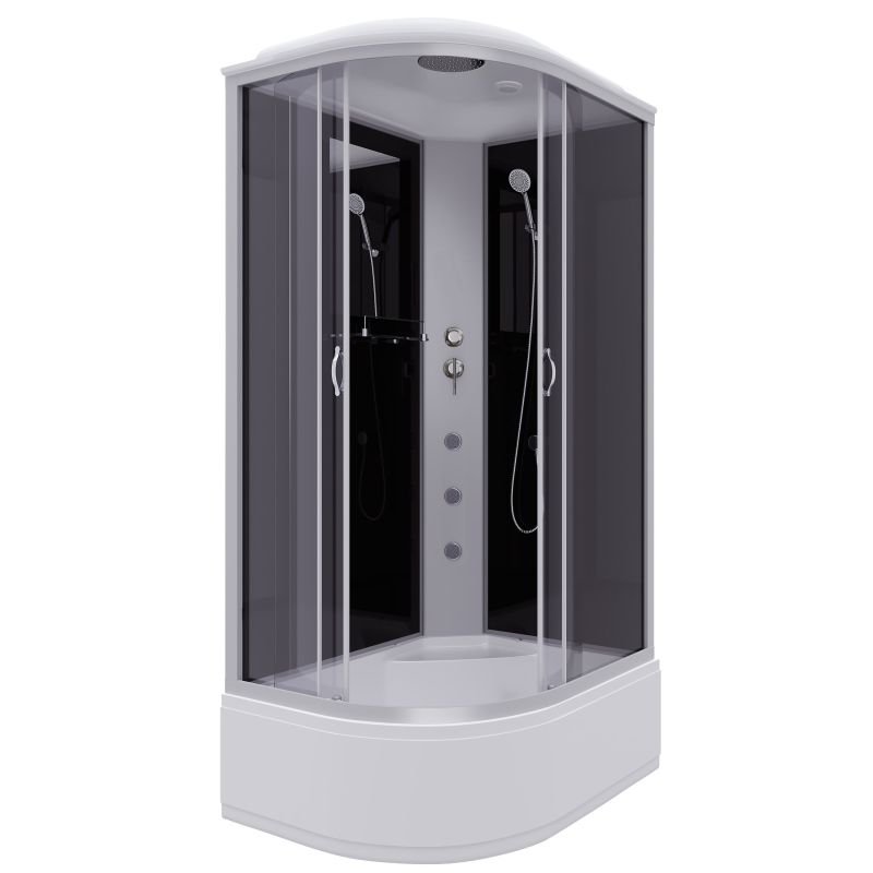 Душевая кабина NIAGARA Classic NG-2510-14RG (1200х800х2150) высокий поддон(40см) стекло ТОНИРОВАННОЕ 4 места Душевая кабина NIAGARA Classic NG-2510-14RG (1200х800х2150) высокий поддон(40см) стекло ТОНИРОВАННОЕ 4 места