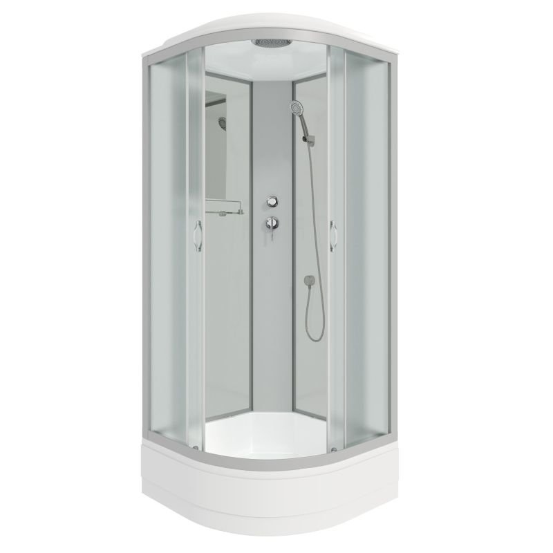 Душевая кабина NIAGARA Classic NG-3302-14 (1000х1000х2150) низкий поддон(26см) стекло МАТОВОЕ 4 места Душевая кабина NIAGARA Classic NG-3302-14 (1000х1000х2150) низкий поддон(26см) стекло МАТОВОЕ 4 места