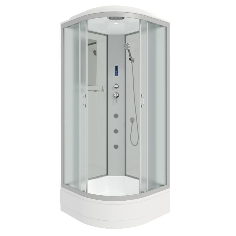 Душевая кабина NIAGARA Classic NG-3302-14F (1000х1000х2150) средний поддон(26см) стекло МАТОВОЕ 4 места Душевая кабина NIAGARA Classic NG-3302-14F (1000х1000х2150) средний поддон(26см) стекло МАТОВОЕ 4 места