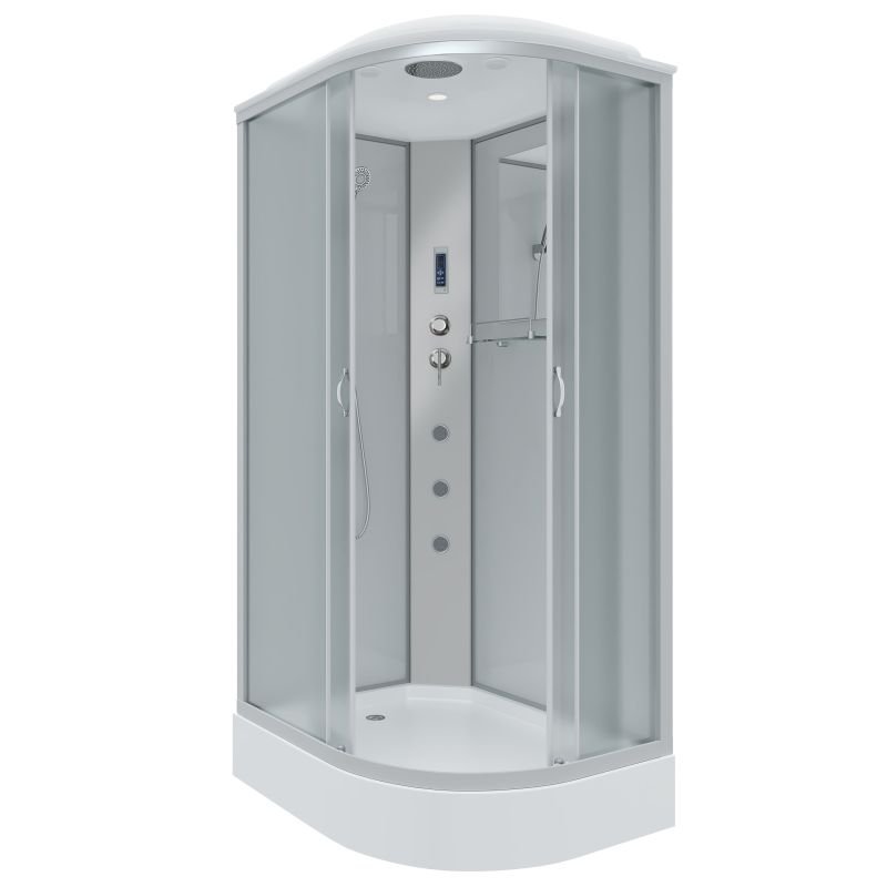 Душевая кабина NIAGARA Classic NG-3312-14LF (1200х800х2150) низкий поддон(13см) стекло МАТОВОЕ 3 места Душевая кабина NIAGARA Classic NG-3312-14LF (1200х800х2150) низкий поддон(13см) стекло МАТОВОЕ 3 места
