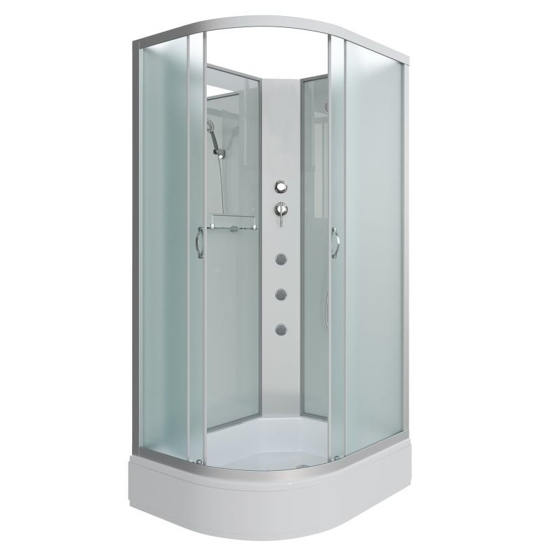 Душевая кабина NIAGARA Classic NG-33194-14RBKG (1100х900х2000) средний поддон (26см) стекло МАТОВОЕ 4 места Душевая кабина NIAGARA Classic NG-33194-14RBKG (1100х900х2000) средний поддон (26см) стекло МАТОВОЕ 4 места