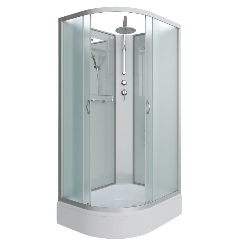 Душевая кабина NIAGARA Classic NG-33394-14RBKT (1300х900х2100-2400) средний поддон (26см) стекло МАТОВОЕ 4 места Душевая кабина NIAGARA Classic NG-33394-14RBKT (1300х900х2100-2400) средний поддон (26см) стекло МАТОВОЕ 4 места