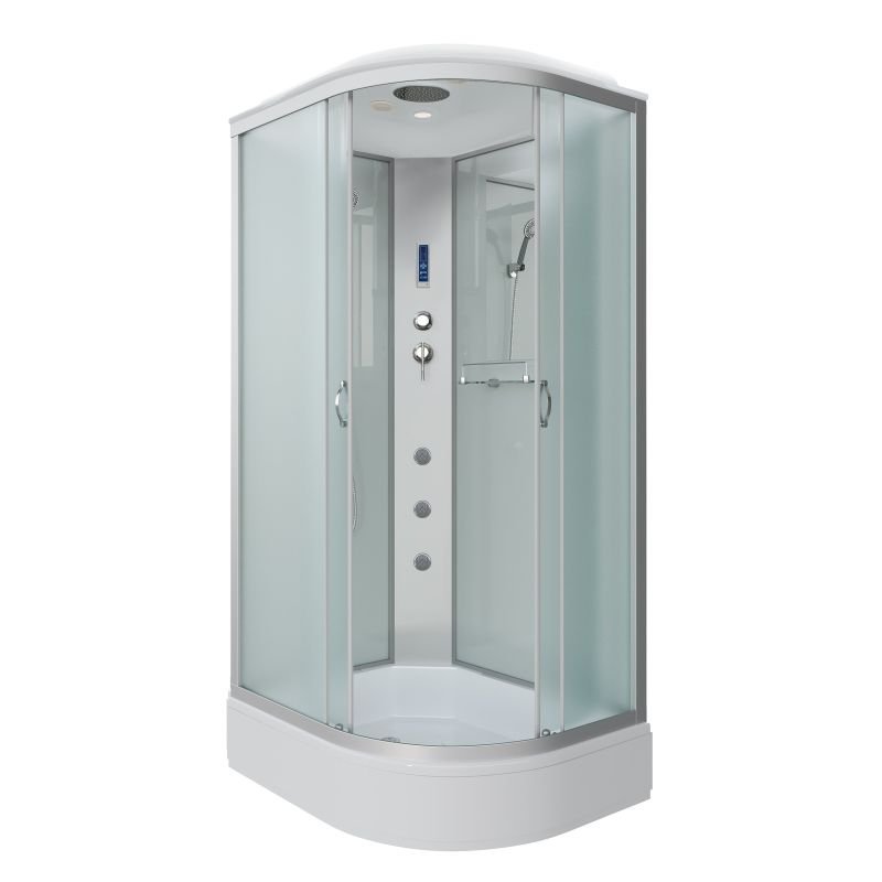 Душевая кабина NIAGARA Classic NG-33084-14LF (1000х800х2150) средний поддон (26см) стекло МАТОВОЕ 4 места Душевая кабина NIAGARA Classic NG-33084-14LF (1000х800х2150) средний поддон (26см) стекло МАТОВОЕ 4 места
