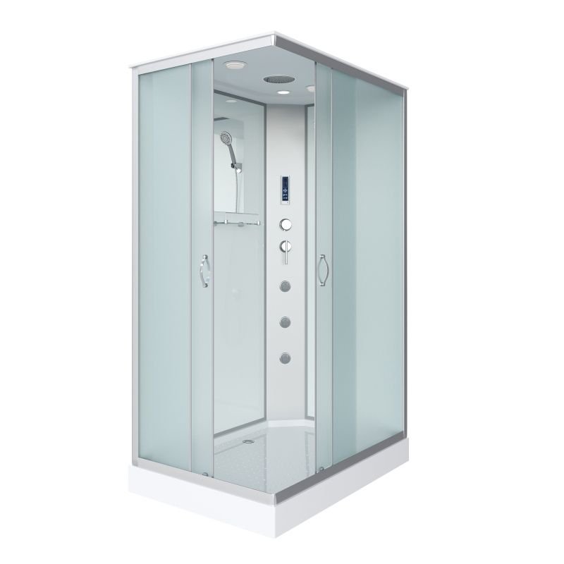 Душевая кабина NIAGARA Classic NG-43975-14QF (900х700х2150) низкий поддон(13см) стекло МАТОВОЕ 3 места Душевая кабина NIAGARA Classic NG-43975-14QF (900х700х2150) низкий поддон(13см) стекло МАТОВОЕ 3 места