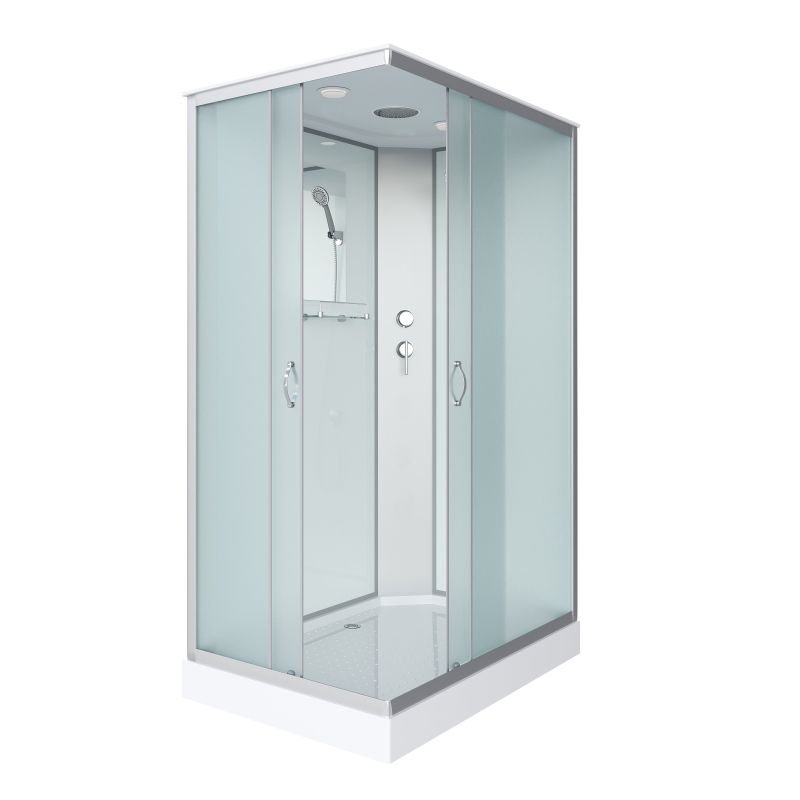 Душевая кабина NIAGARA Classic NG-43285-14Q (1200х800х2150) низкий поддон(13см) стекло МАТОВОЕ 3 места Душевая кабина NIAGARA Classic NG-43285-14Q (1200х800х2150) низкий поддон(13см) стекло МАТОВОЕ 3 места
