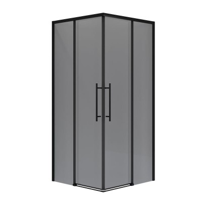 Душевой уголок Niagara NG-2828-34BLACK (80*80*195) к...