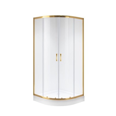 Душевой уголок Niagara NG-6406-08 GOLD (90*90*195) п...